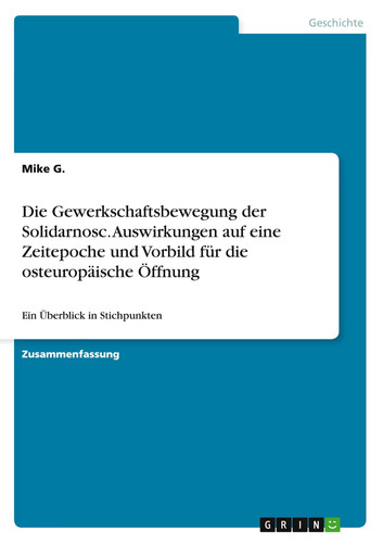 Die gewerkschaftsbewegung der - die,