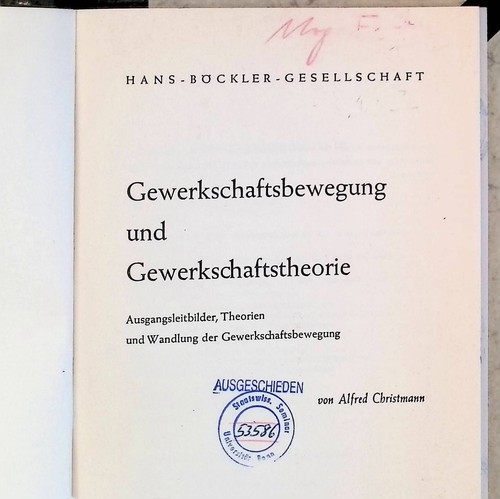 Gewerkschaftsbewegung und
