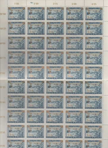 österreich 1953 kmpl bogen - Österreich,
