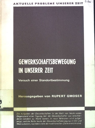 Gewerkschaftsbewegung - , in